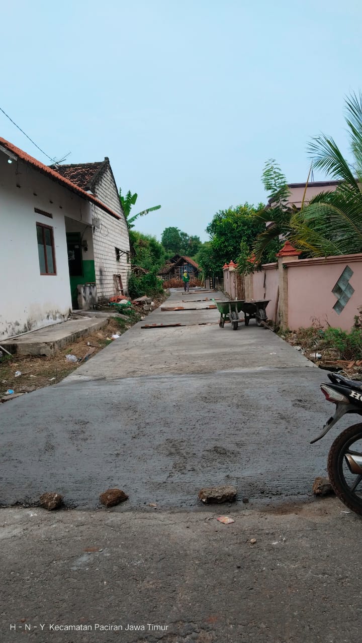 Pembangunan Rabat Beton Dusun Klayar